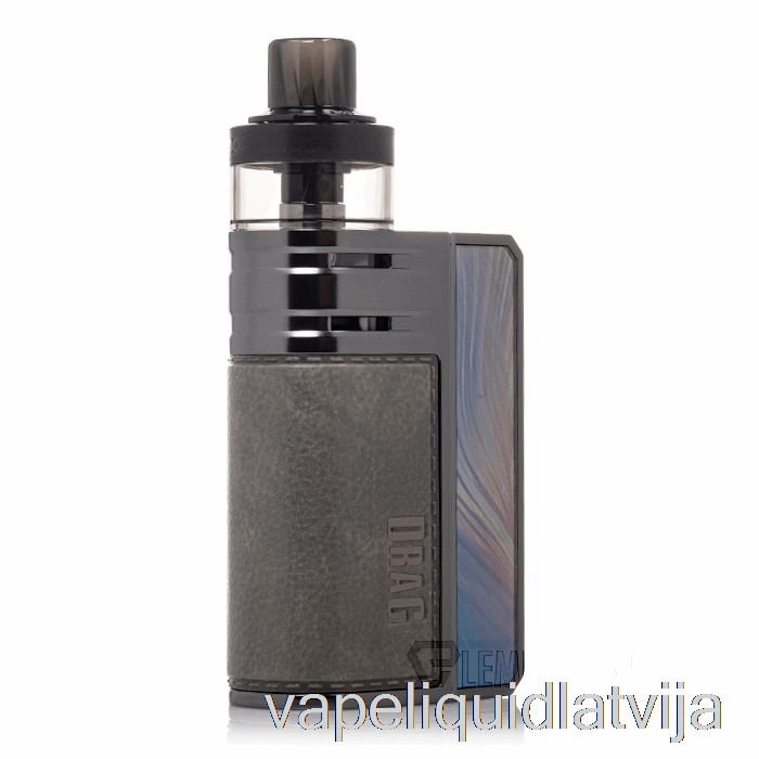 Voopoo Drag E60 Pod Mod Komplekts Pelēks Metāla Vape šķidrums